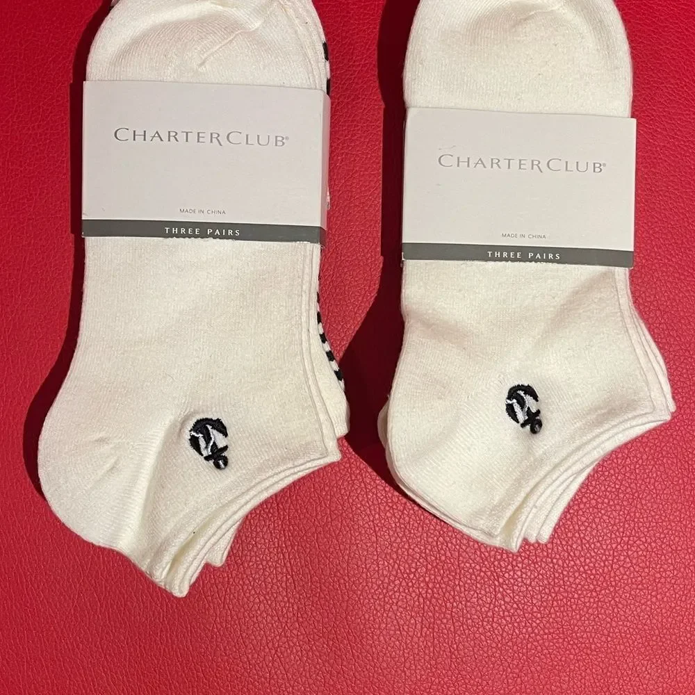 Three paire socks